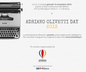 Adriano Olivetti Day a Brescia